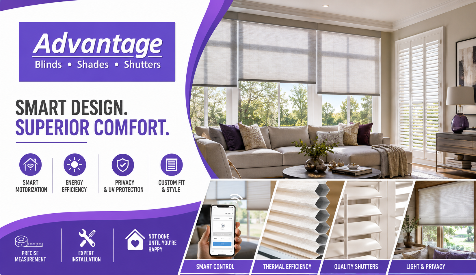 The Science of Custom Window Coverings: High-Tech Blinds & Shutters Installed by Royal Oak’s Local Experts